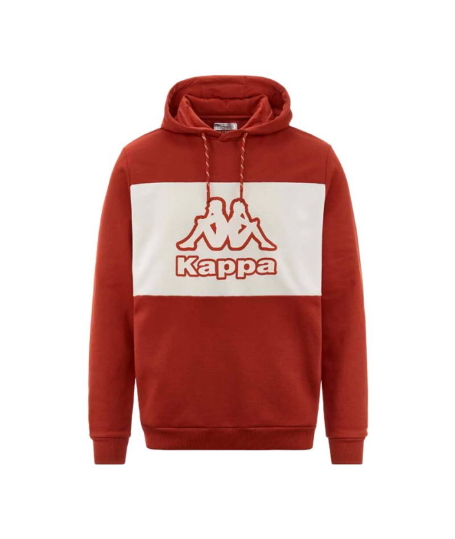 Sweat Kappa Homme Ferti Swt Crete Rouge/Blanc Lait