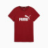 T-shirt Femme Puma Essentials Logo Rouge