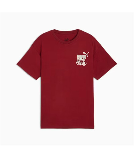 T-shirt Enfant Puma Essentials+ Mid 90S Graphic Rouge