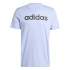 T-shirt adidas Homme Essentials Single Jersey Linear Logo brodé Bleu