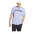 T-shirt adidas Homme Essentials Single Jersey Linear Logo brodé Bleu