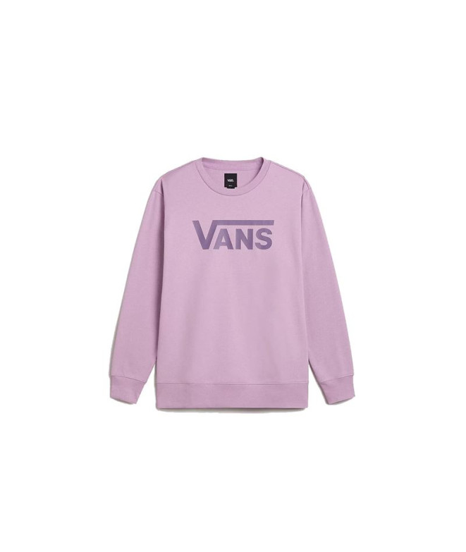 Sweat Vans Drop V Logo Bff Crew Lavender Mist...