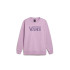 Sweat Vans Drop V Logo Bff Crew Lavender Mist Femme
