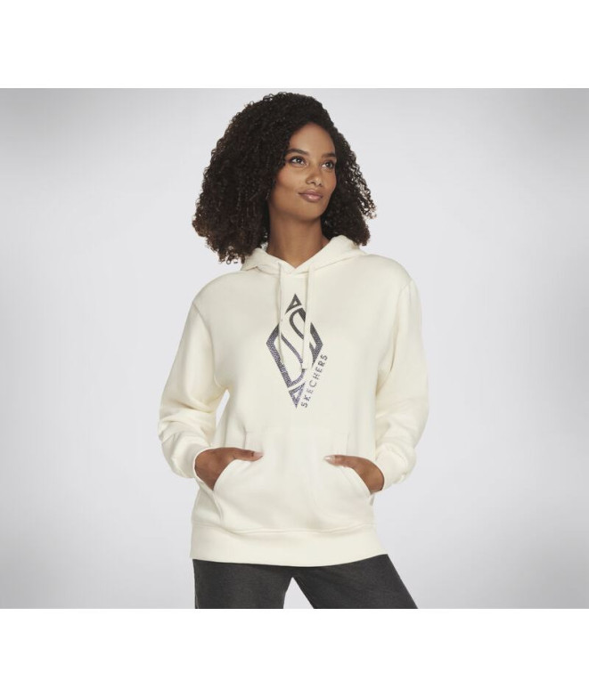 Sweat Skechers Femme Sweats Diamond Shine...