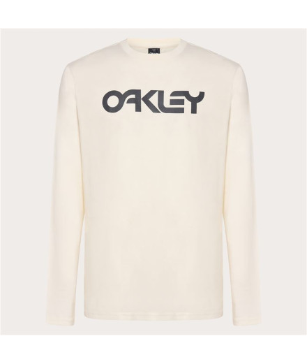 T-shirt Homme Oakley Mark II L/S 2.0 blanc