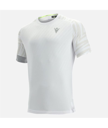 T-shirt Pádel de Macron Prime Cb Pablo Deep White/Silver...