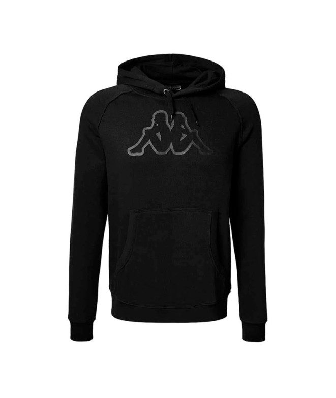 Sweat Kappa Zaiver Korporate Noir Noir Grisâtre...