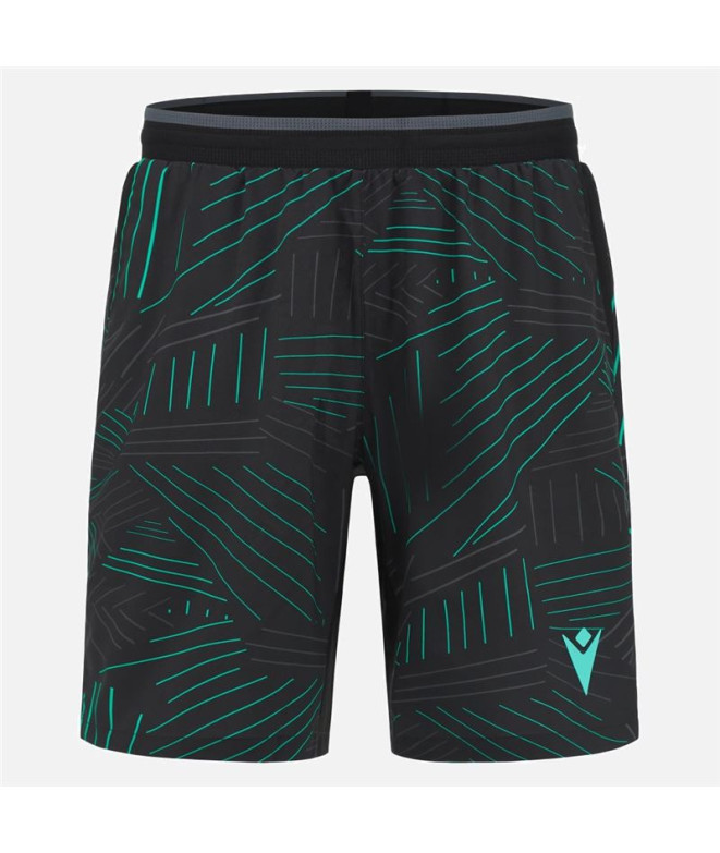 Pantalon Pádel de Macron Cd Miguel Black/Aqua...
