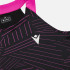 T-shirt Pádel de Macron Prime Cd Iciar Black/Pink Femme