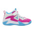 Chaussures Basket-ball Enfant De Peak Game 2 Bleu/Rose