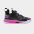 Chaussures Basket-ball Enfant De Peak Flash Kid Noir/Mauve