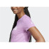 T-shirt adidas Femme Essentials Slim Logo Purple