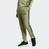 Pantalon adidas Homme Essentials Fleece Poignets fuselés 3 bandes Vert