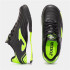 Chaussures de Football sala Joma Toledo 2491 Noir Fluor Vert Intérieur Enfant