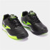 Chaussures de Football sala Joma Toledo 2491 Noir Fluor Vert Intérieur Enfant
