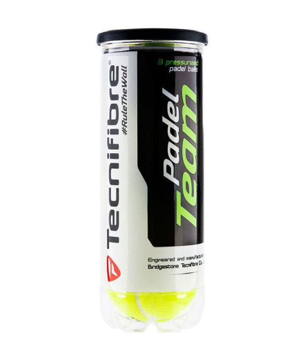 Balles de Padel Tecnifibre Team (Tubes de 3)