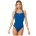 Maillot de bain Natation de Aquarapid Costume Intero Bleu Femme