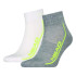 Chaussettes Head All Sports Performance Gris Mélange/Blanc Pack