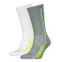 Chaussettes Head All Sports Performance Gris Mélange/ Blanc Pack