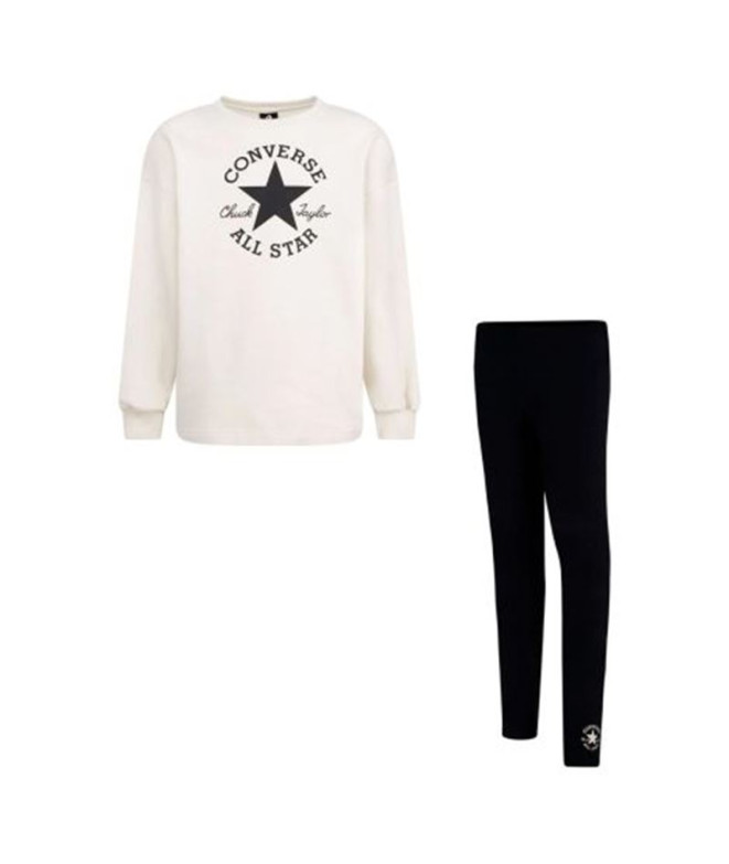 Survêtement Converse Fille Crewneckegging...