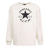 Survêtement Converse Fille Crewneckegging Beige/Noir