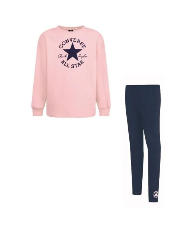 Survêtement Converse Fille Crewneckegging...