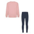 Survêtement Converse Fille Crewneckegging Rose/Bleu