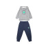 Survêtement Converse Enfant Disséqué Ctp Flc Gris/Marine