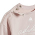 Ensemble adidas Enfant Brand Love Jogger Rose