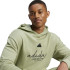 Sweat adidas French Terry Homme Brand Love Hoodie Vert