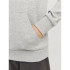 Sweat Homme Jack&Jones Jjnolan Sweat Hood Jnr Light Grey Melange