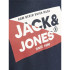 Sweat Homme Jack&Jones Jjnolan Sweat Hood Jnr Navy Blazer