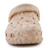 Sabots Crocs Femme Sabot classique géométrique Beige