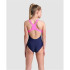 Maillot de bain Natation Arena Fille de Kikko V Navy/