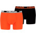 Slip Head Homme Basic Orange vibrant/Noir Pack