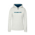 Sweat Montagne Trangoworld Femme de Poppi Ecru/Gris