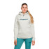 Sweat Montagne Trangoworld Femme de Poppi Ecru/Gris