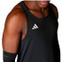 T-shirt running adidas Homme de Adizero Black