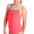 Maillot de bain Natation Arena Fille de Light Red/Freak