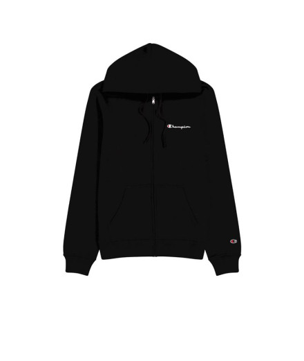 Veste Champion Homme Sweatshirt zippé à capuche noir