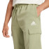 Pantalon Homme Adidas Essentials Fleece Regular Tapered Cargo Green