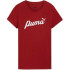T-shirt Décontracté Femme par Puma Essentials+ Script Vinotinto