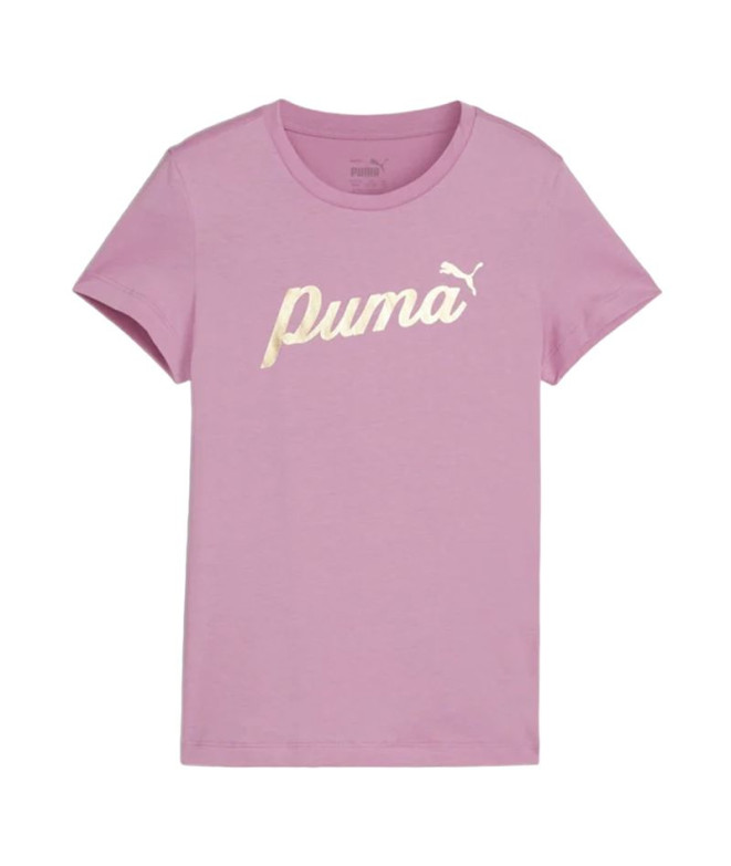 T-shirt Décontracté Fille by Puma Essentials+...