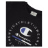 T-shirt Champion Homme Manches longues Crewneck Noir