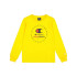 T-shirt Champion Homme Manches longues Crewneck Jaune