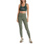 Collants Fitness Femme par Ditchil Vibrant Verde Flores