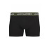 Slip Homme Jack&Jones Jacaron Solid Trunks Noir Pack