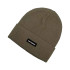 Bonnet New Balance Manchettes en tricot linéaire Vert olive