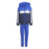 adidas Enfant Tracksuit Little Tiberio 3-Stripes Colorblock Fleece Blue