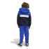 adidas Enfant Tracksuit Little Tiberio 3-Stripes Colorblock Fleece Blue